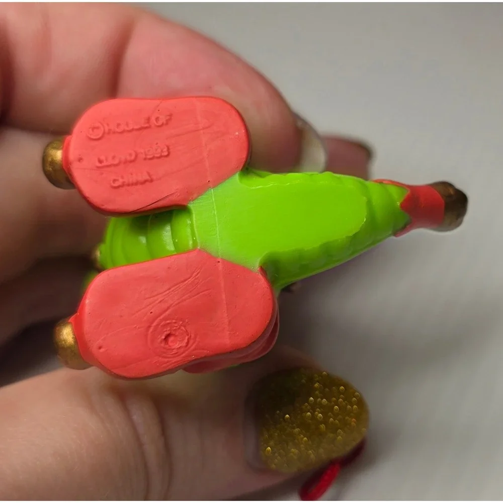 Vintage Christmas Dinosaur Ornaments Lot House of Lloyd 1993‎ Preowned